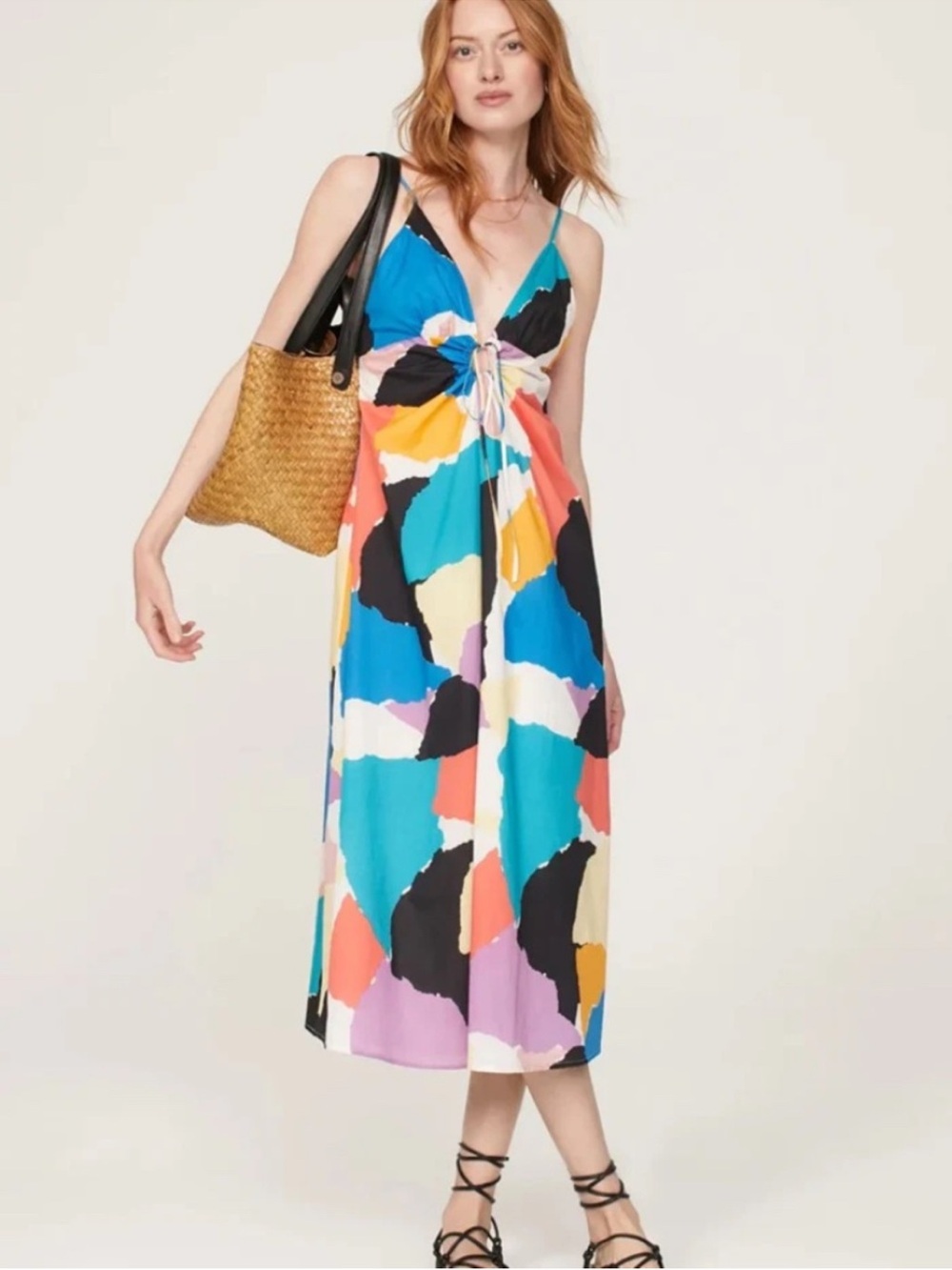 Rails Sabina Midi Dress Sz Large